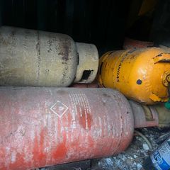 gas bottles