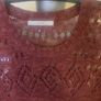 George burgundy knitwear long line jumper size UK22 EU50 Postage included Image 2