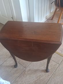 small solid table