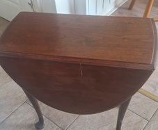 small solid table