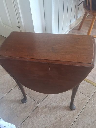 small solid table