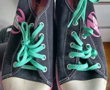 Heelys roller shoes - navy and pink
