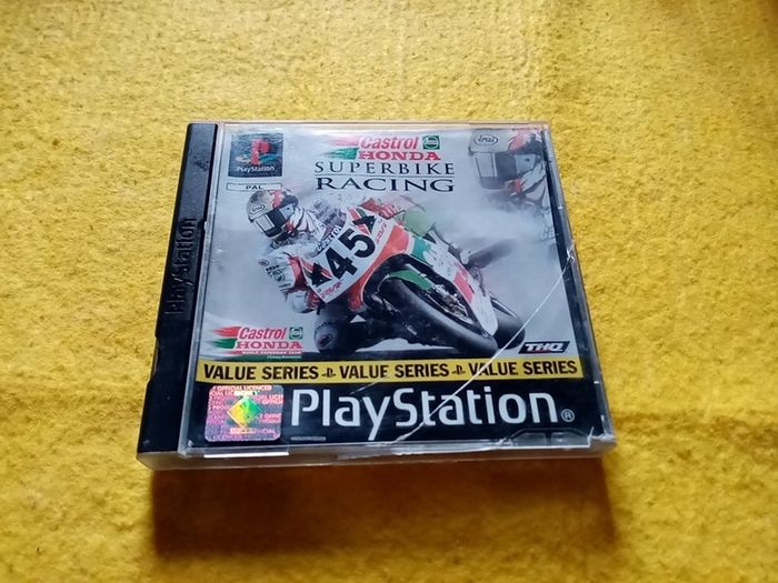 Castrol Honda superbike racing PlayStation 1 Ps1 PlayStation 2 ps2 games Original