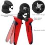 Ferrule Crimping Tool, Ratchat Bootlace Wire Crimping Tool, Crimping Plier with 1200 Terminal Crimp Connectors (FREE POSTAGE) Image 6