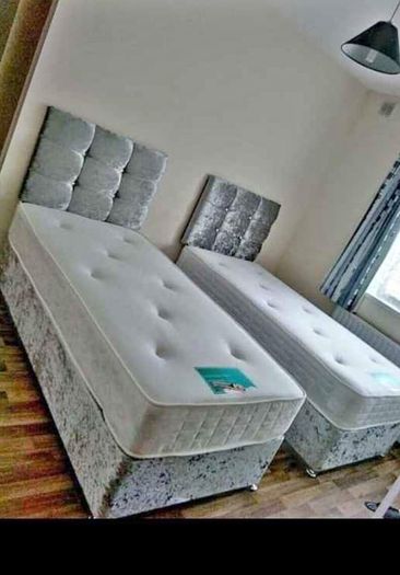 New Single Divan Beds, Free Delivery