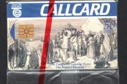 1994 Ireland 50 unit Cobh Heritage Centre, in Cobh, Co. Cork. Depicts an image of a priest blessing Irish emigrants before setting sail on a famine ship to America (Gemplus GEM1) Call Card Mint in Packaging. Telecom Eireann card number 1057