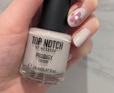 Light muted purple nail polish