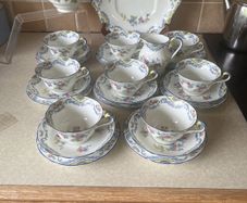 Vintage Adderley Best Bone China 27piece Teaset