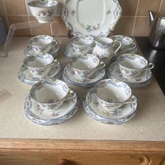 Vintage Adderley Best Bone China 27piece Teaset