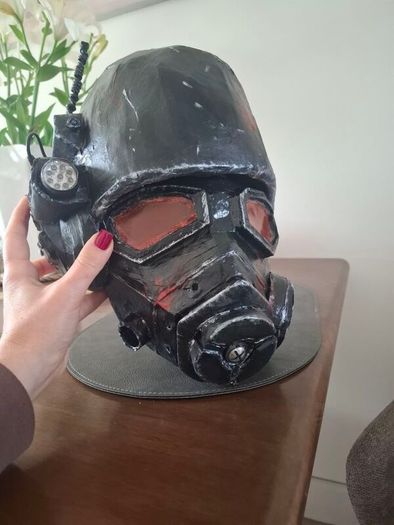 Fallout veteran helmet and mask halloween