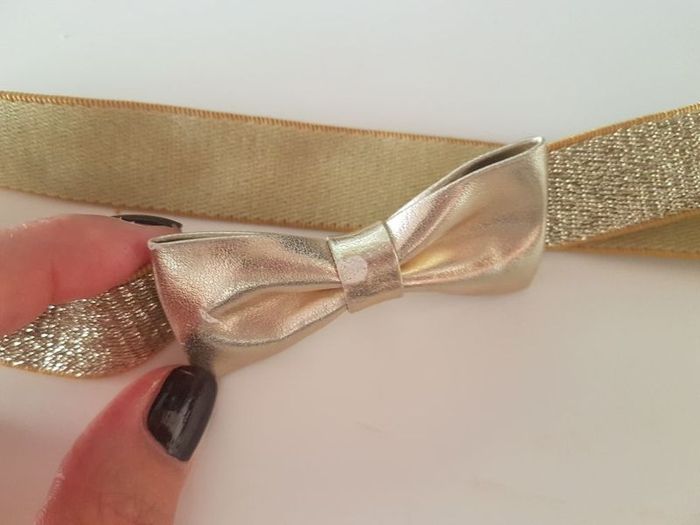 girls golden belt