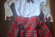 Girls Two Piece Christmas Outfit