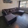 Ushape Scatter & Fullback Cushions Sofa Image 8