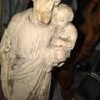 Vintage Virgin Mary Statue Our Lady of Grace and St. Joseph with Christ Child Statue, PRICE IS FOR 1 ONLY Image 10