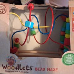 Bead maze toy