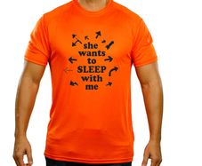 She Wants to sleep with me funny t-shirt tee top shirt