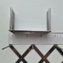 Set of 2 expandable stainless steel pot lid organizers Image 4