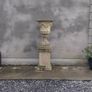 Stone Urn On Pedestal Image 4