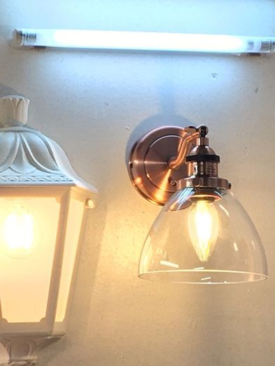 Copper Wall Light