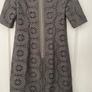 Adrianna Papell Grey Crochet Knit Dress Size 8/10 Image 3