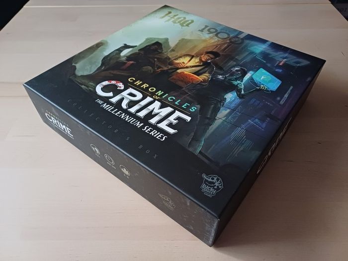 Chronicles of Crime - Millennium Series BIG BOX Detective Board Game Kickstarter Edition 2020 BRAND NEW