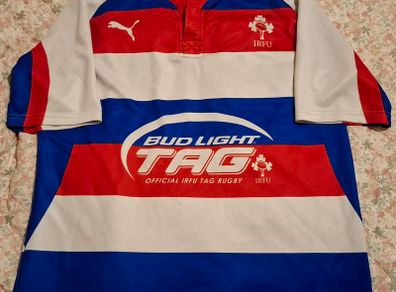 Ireland Official Puma Bud-Light Rugby Union Jersey (Adult Large) FREE POST