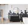 Gaulden Round Lighted Wall Mounted Bathroom Mirror Image 4