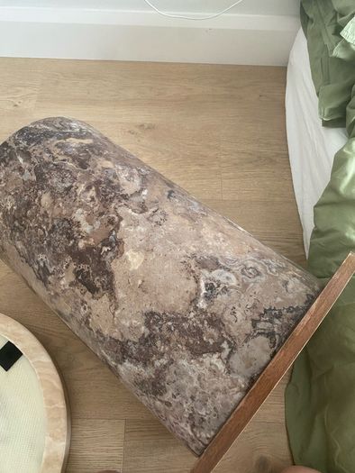marble coffee table/side table