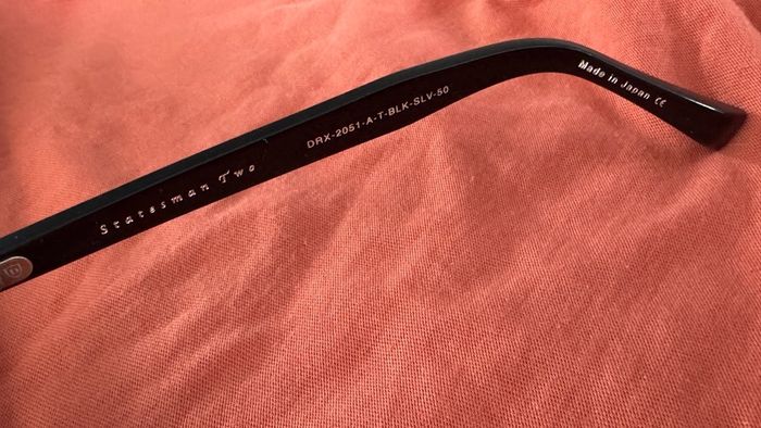 DITA Statesman Two - Made in Japan - Black/Silver - DRX-2051-A-T-BLK-SLV-50
