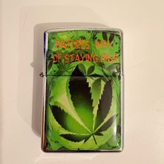 Pocket Lighter / Windproof Metal Petrol Lighter Flint Ignition