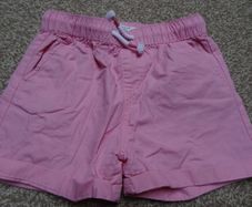 Girls shorts pink 7-8yo