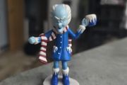 Professor Coldheart Carebear Mini Figure 1983-1984 Kenner A.G.C.