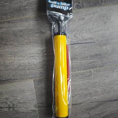 Ball and Bike pump