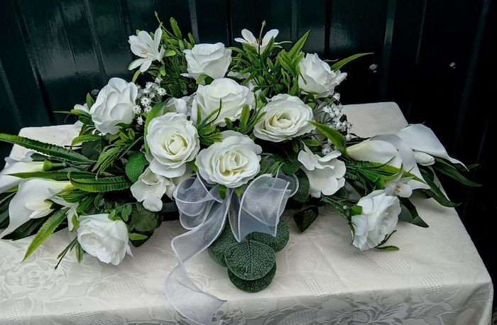 Wedding Top Table Arrangement.