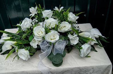 Wedding Top Table Arrangement.