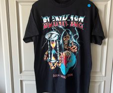 blink 182 2024 tour tshirt large