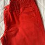 Massimo Dutti Classy red straight leg trousers Image 4
