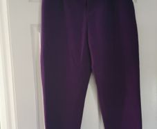 Purple trousers, Zara. L.