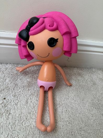 Lalaloopsy Crumbs Sugar Cookie Full Size approx. 12 Doll 2009 MGA Used Dirty Please see pictures