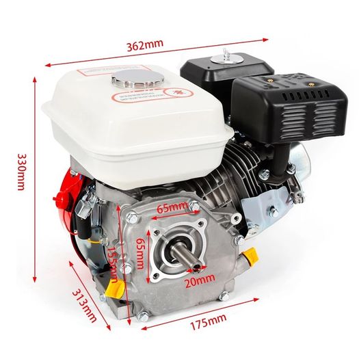 4 Stroke Engines Petrol Gasoline Engine 1 Cylinder Air Cooling 7.5HP