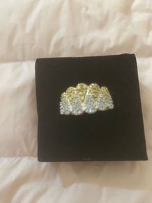 9 Carat Yellow Gold Diamond Ring