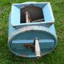 Antique Wooden Butter Churn -1800 wooden butter churn barrel Image 6