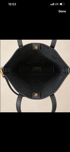 ysl leather bag