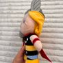 Universal Studios Marvel Thor Avengers approx. 25 cm. Used Please see photos Image 6