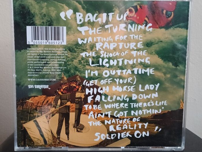 Oasis Dig Out Your Soul CD Album