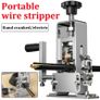 Manual Rotary Wire Stripper Professional Wire Stripping Tool 1-25mm Cable Cutting Machines with Hand Crank Wire Stripper Machine Image 4