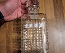 vintage decanter