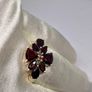 Sterling Silver ring 925 with Garnet Image 8
