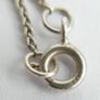 Vintage Tru-Sapphire Sterling Silver Cross Pendant and chain L-20"  5,35g Image 8