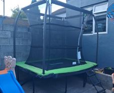 8ft x 6ft  trampoline